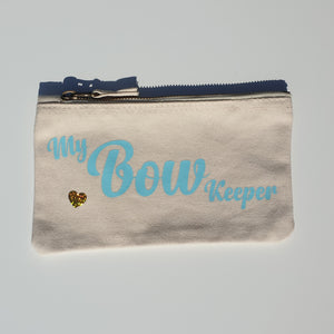 Bow Pouch Beige
