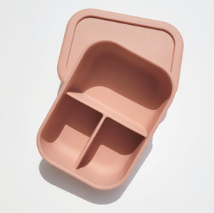 Silicone Bento Box - Peach