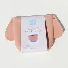 Load image into Gallery viewer, Silicone Snack Pouch Peach
